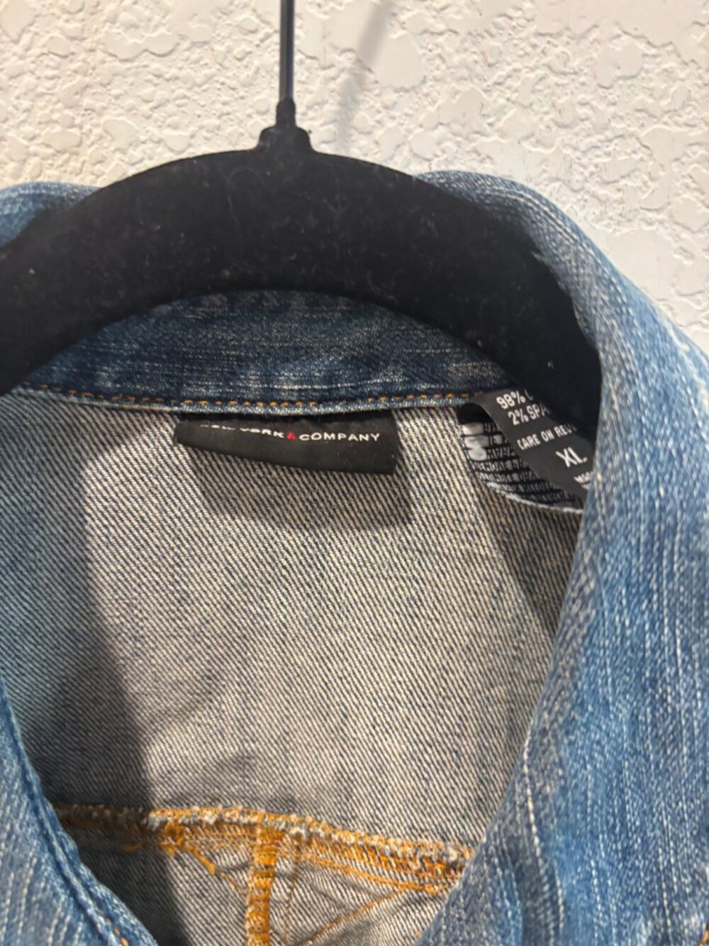 New York & Company Women's Denim Jacket Size XL - Picture 2 of 3